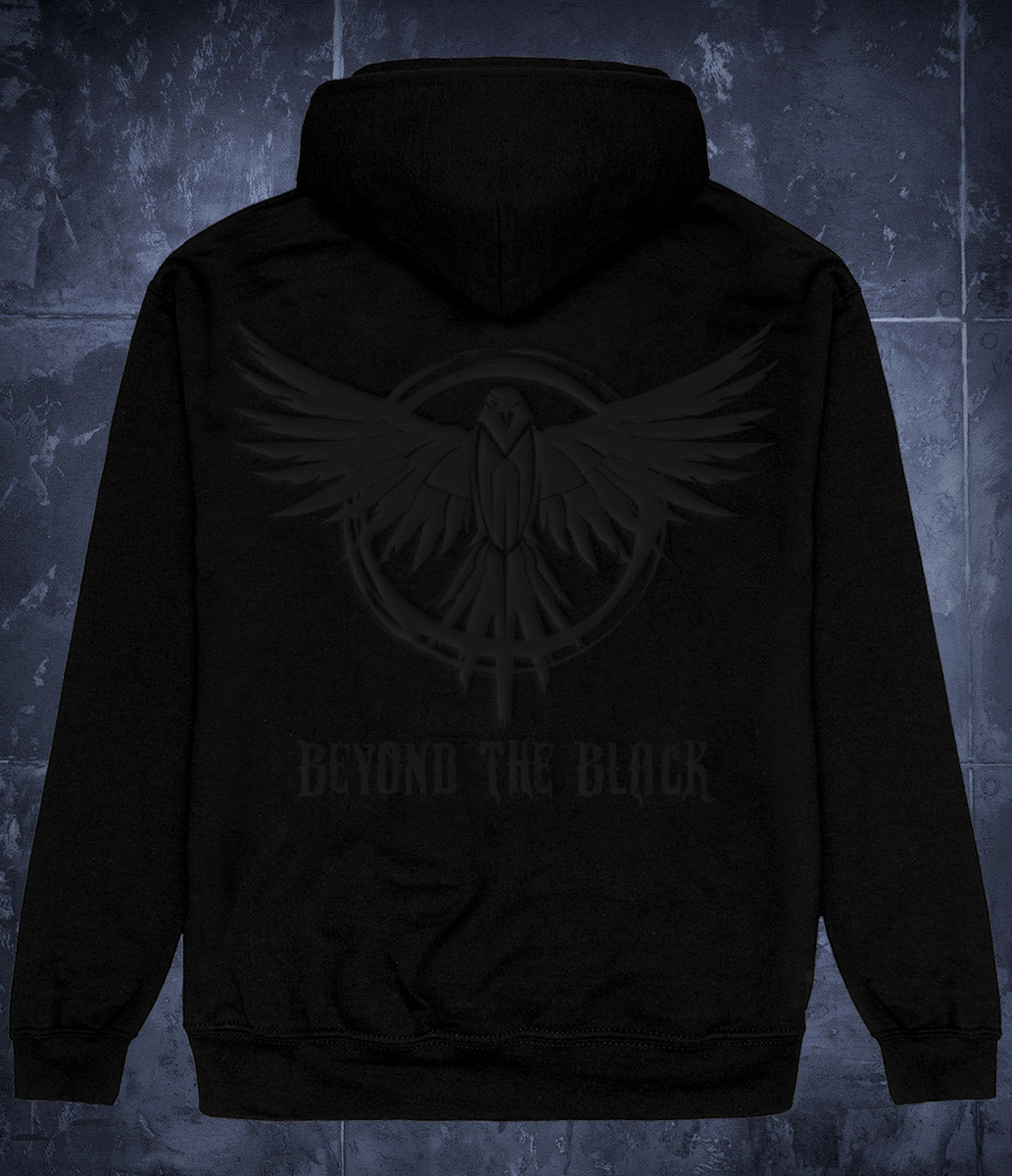 Beyond The Black - Raven Black On Black - Hoodie | Men-Image