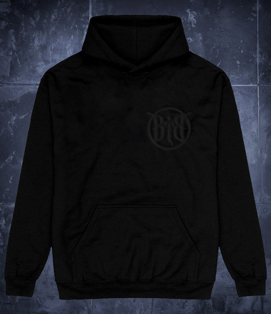Beyond The Black - Raven Black On Black - Hoodie | Men-Image