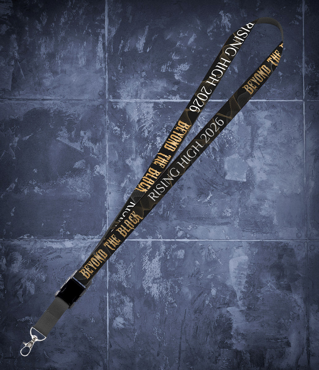 Beyond The Black - Rising High 2026 - Lanyard | Neutral-Image